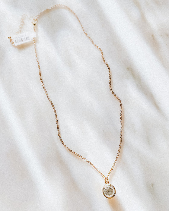 Diamond Necklace [gold]