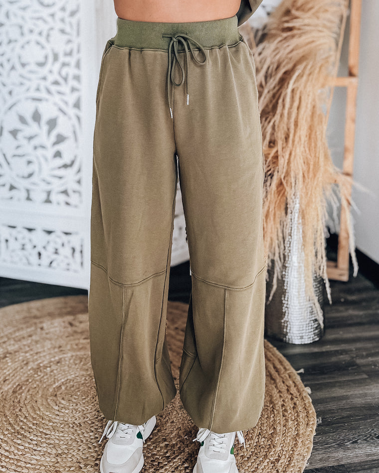 Kick Back Pants [olive]