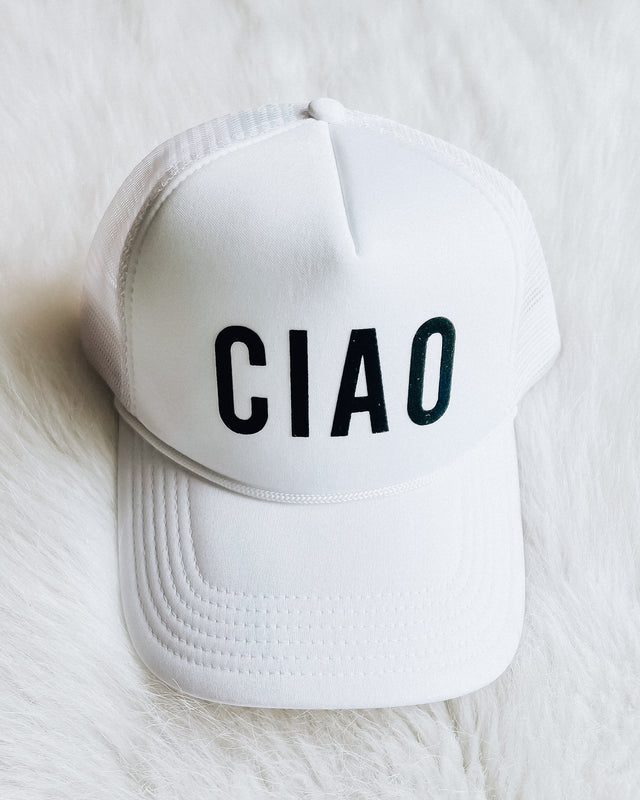 CIAO Trucker Hat [white/black]