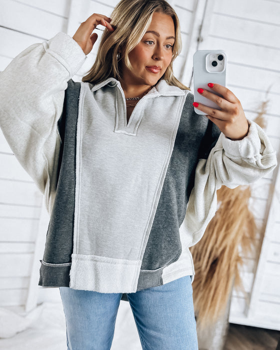 Lallie Sweater [gray]