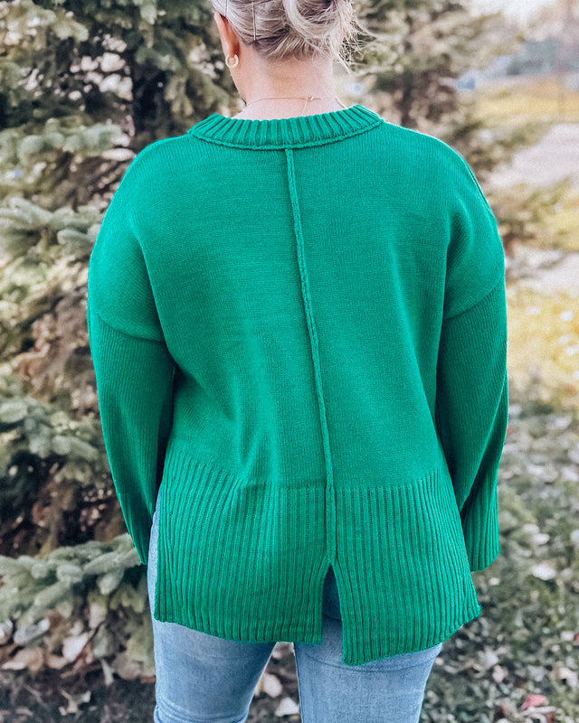 Wintergreen Sweater [kelly green]