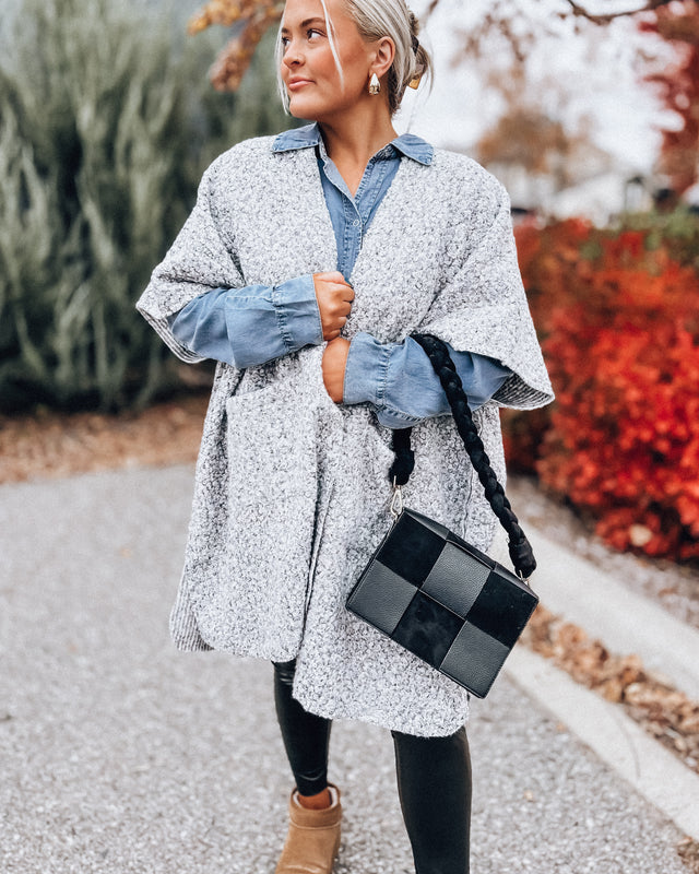Cobblestone Kimono [grey]