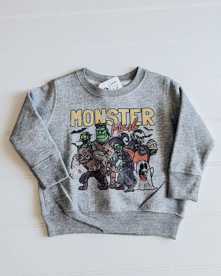 TODDLER Monster Mash Crew [heather grey]