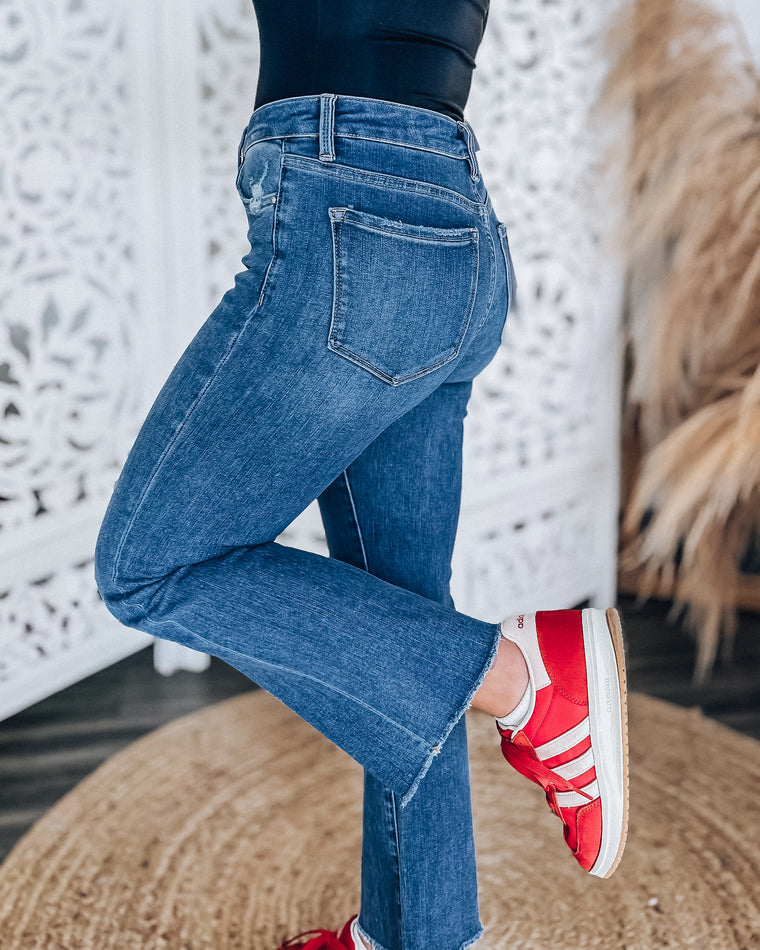 MICA DENIM Stacy Jeans [medium wash]