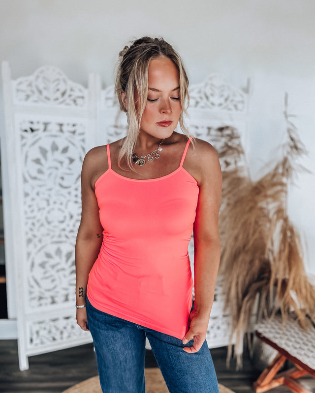 Basic Tank [neon pink]