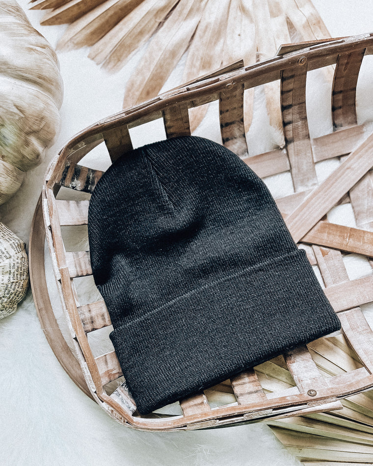 Trendy Beanie [black]