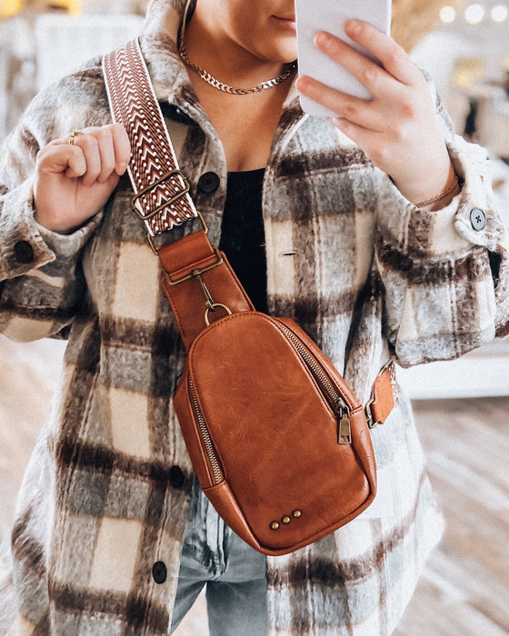 Jordan Sling Bag [chestnut]