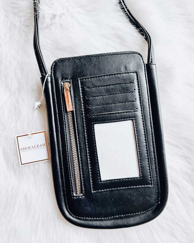 Charlotte Phone Crossbody [black]