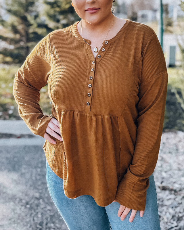 Flourish Top [camel]