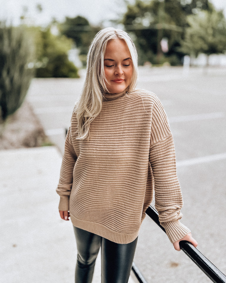 More Than Ever Sweater [camel]
