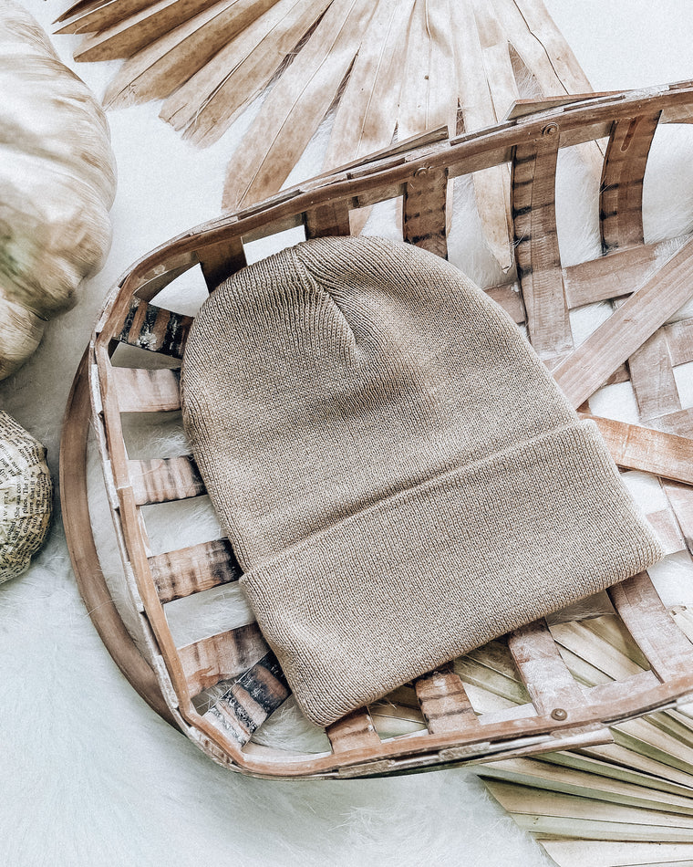 Trendy Beanie [tan]