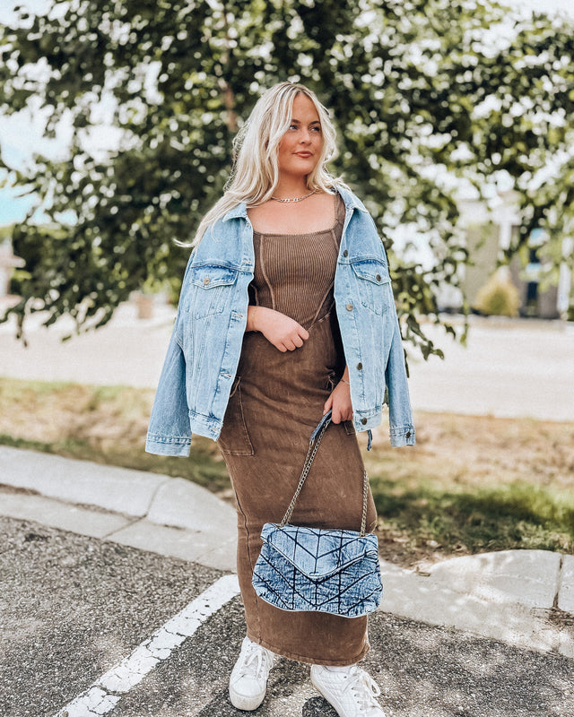 Lennox Maxi Dress [mocha]