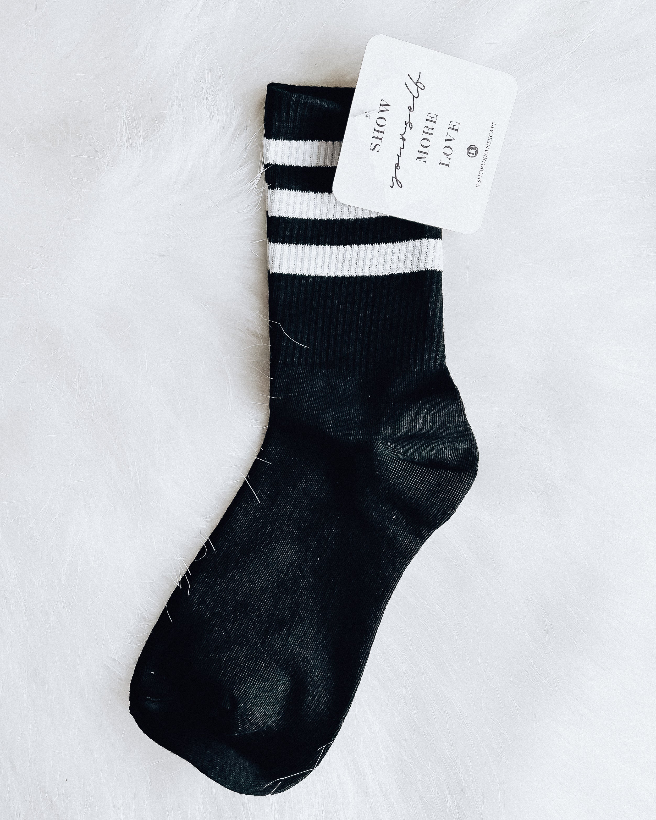 Striped Socks [blk/white]