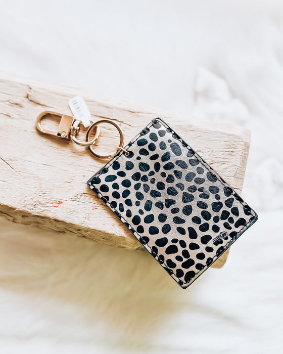 Cardholder Wallet Keychain [leopard]