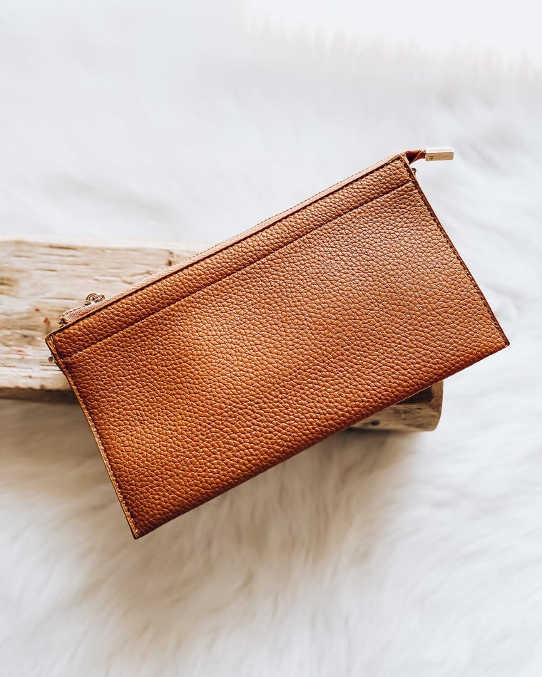 Everyday Clutch/Crossbody [camel]