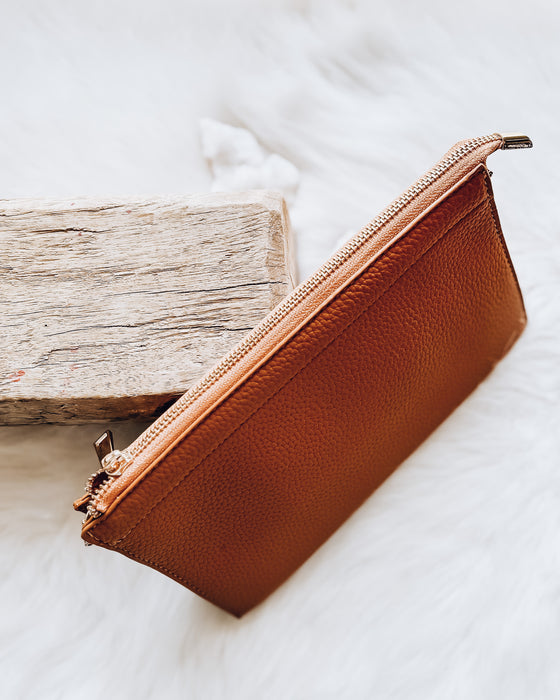 Everyday Clutch/Crossbody [camel]