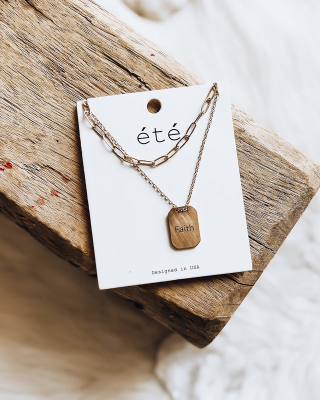 Faith Necklace [gold]