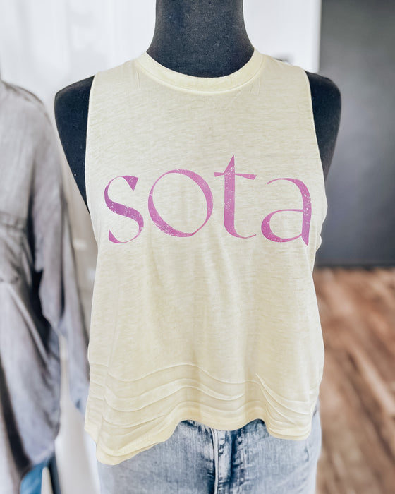 Sota Tank [light yellow/purple]
