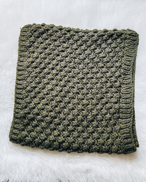 Bobble Textured Snood [olive]