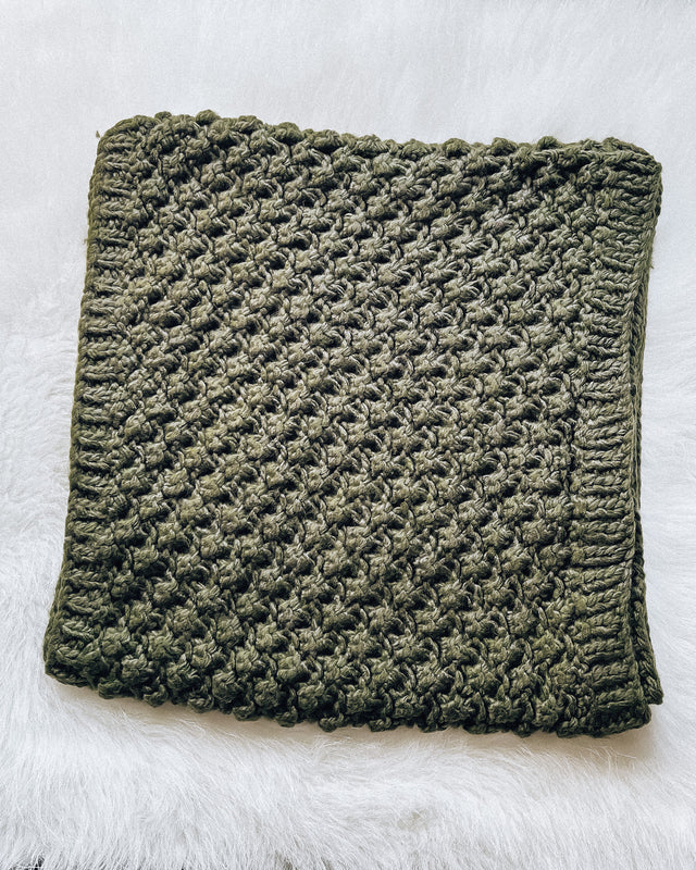 Bobble Textured Snood [olive]