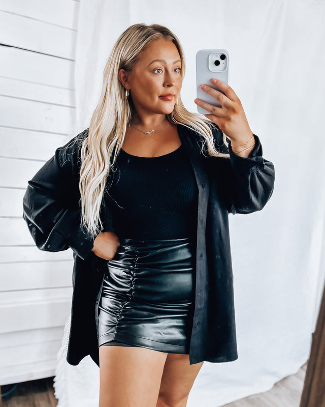 Back and Forth Blouse [black]