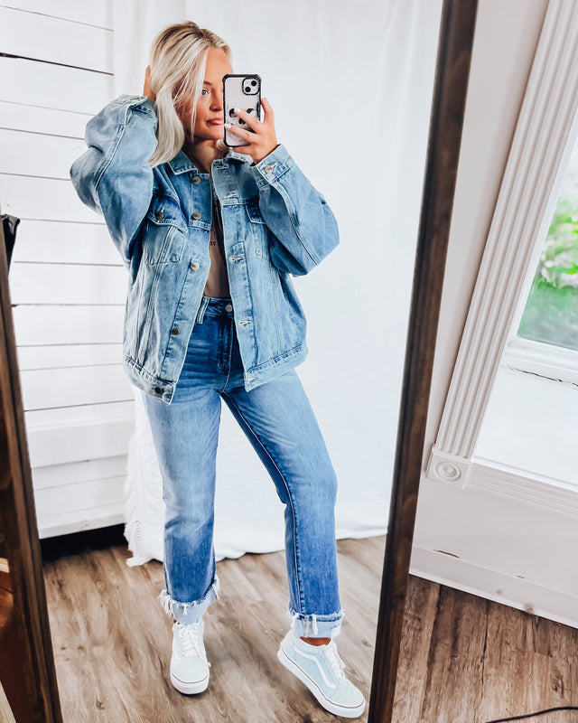 Memory Lane Denim Jacket [medium wash]