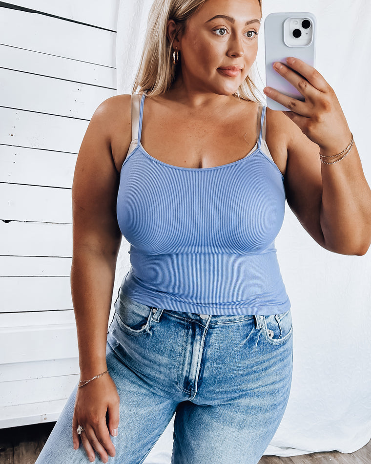 Brooke Cami [stone blue]
