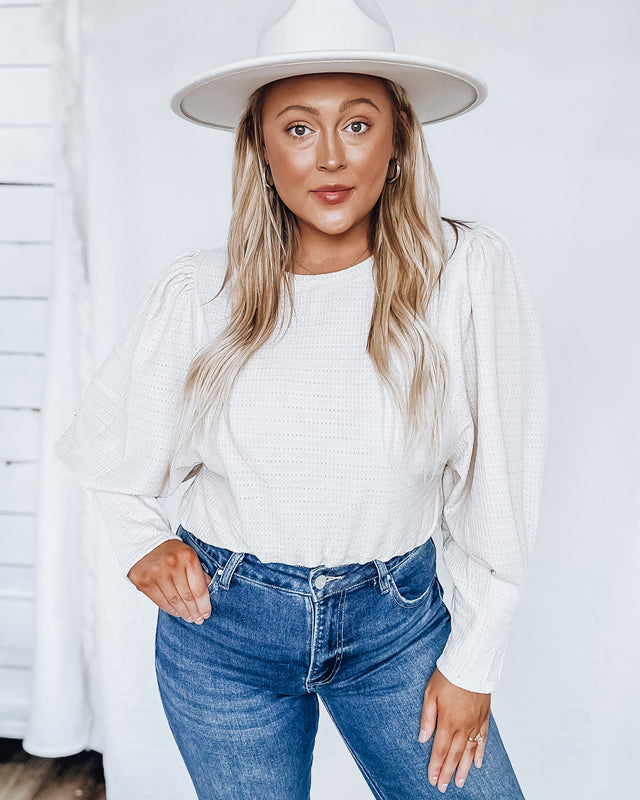 Home Sweet Home Blouse [beige]