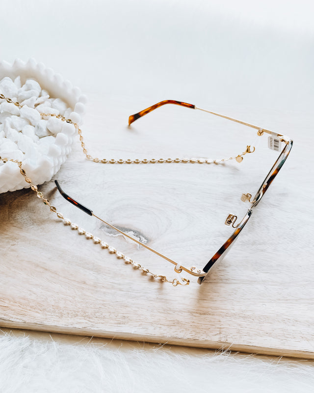2 in 1 Aphrodite eyewear holder & Necklace [gold]