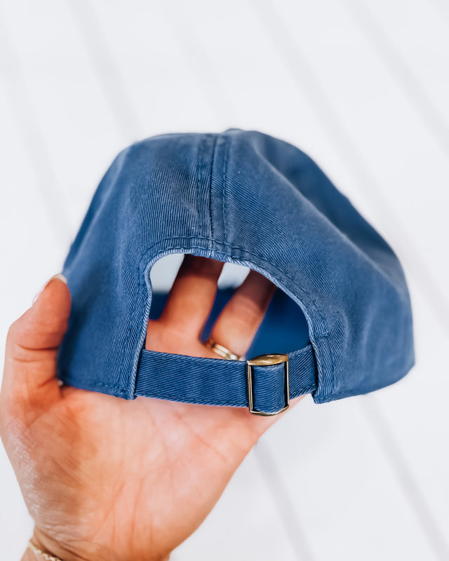Royal Dad hat [sea blue]