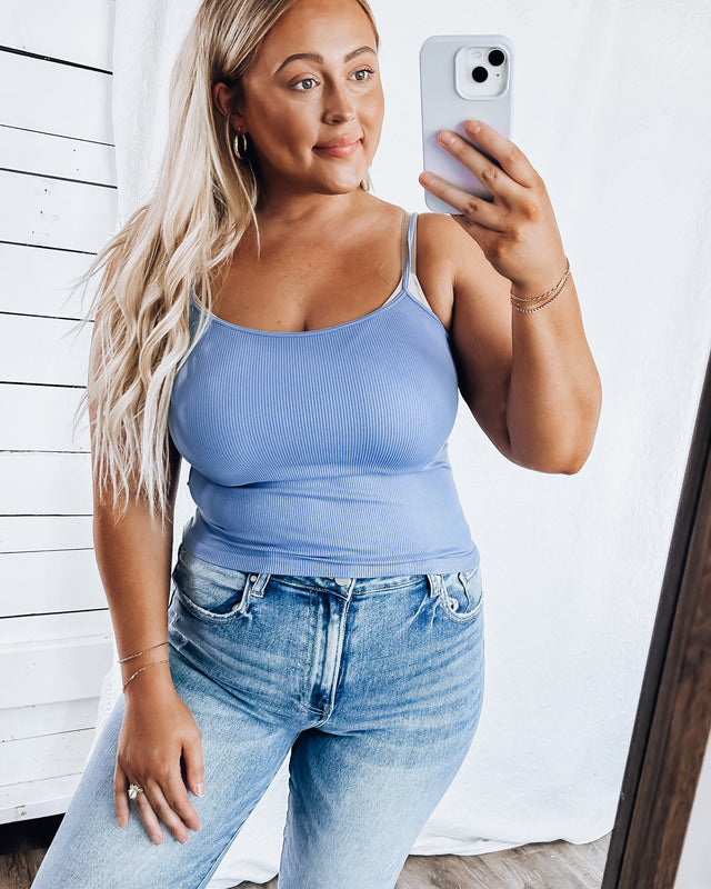 Brooke Cami [stone blue]