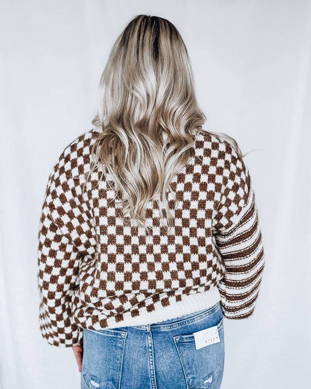 Feeling Cheeky Sweater [brown]