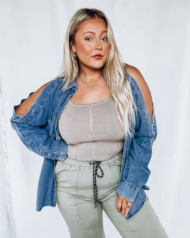 New Chapter Blouse [lt denim]