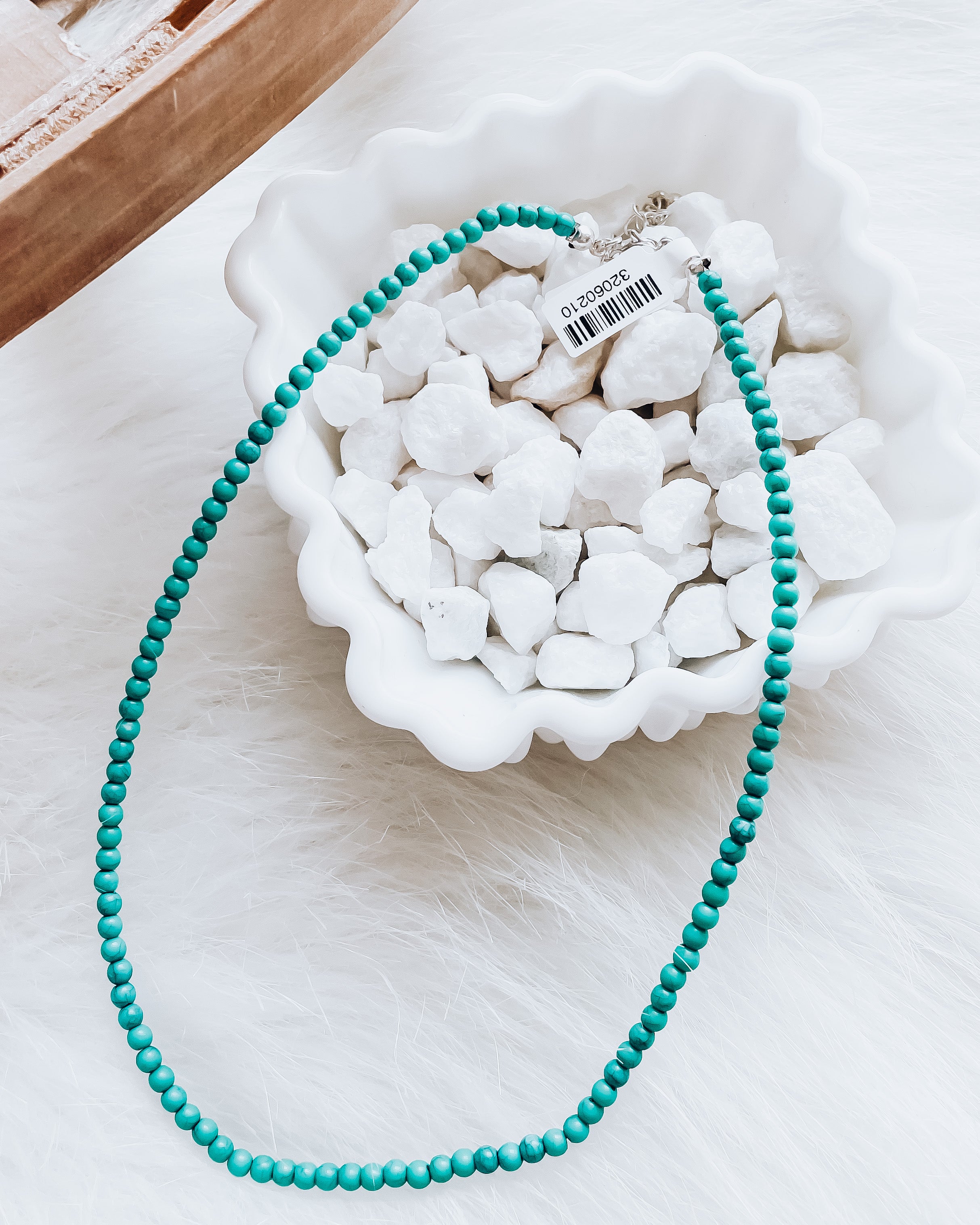 Beaded Necklace [turquoise]
