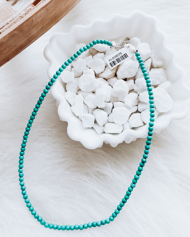 Beaded Necklace [turquoise]