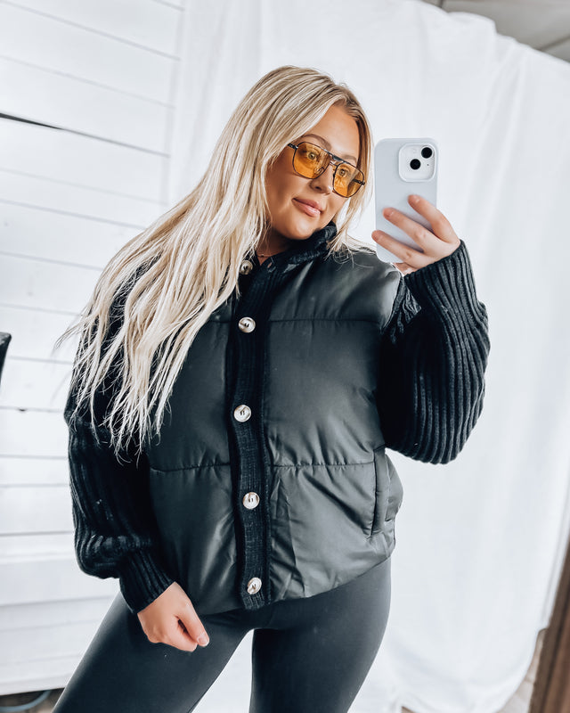 Forefront Sweater Jacket [black]