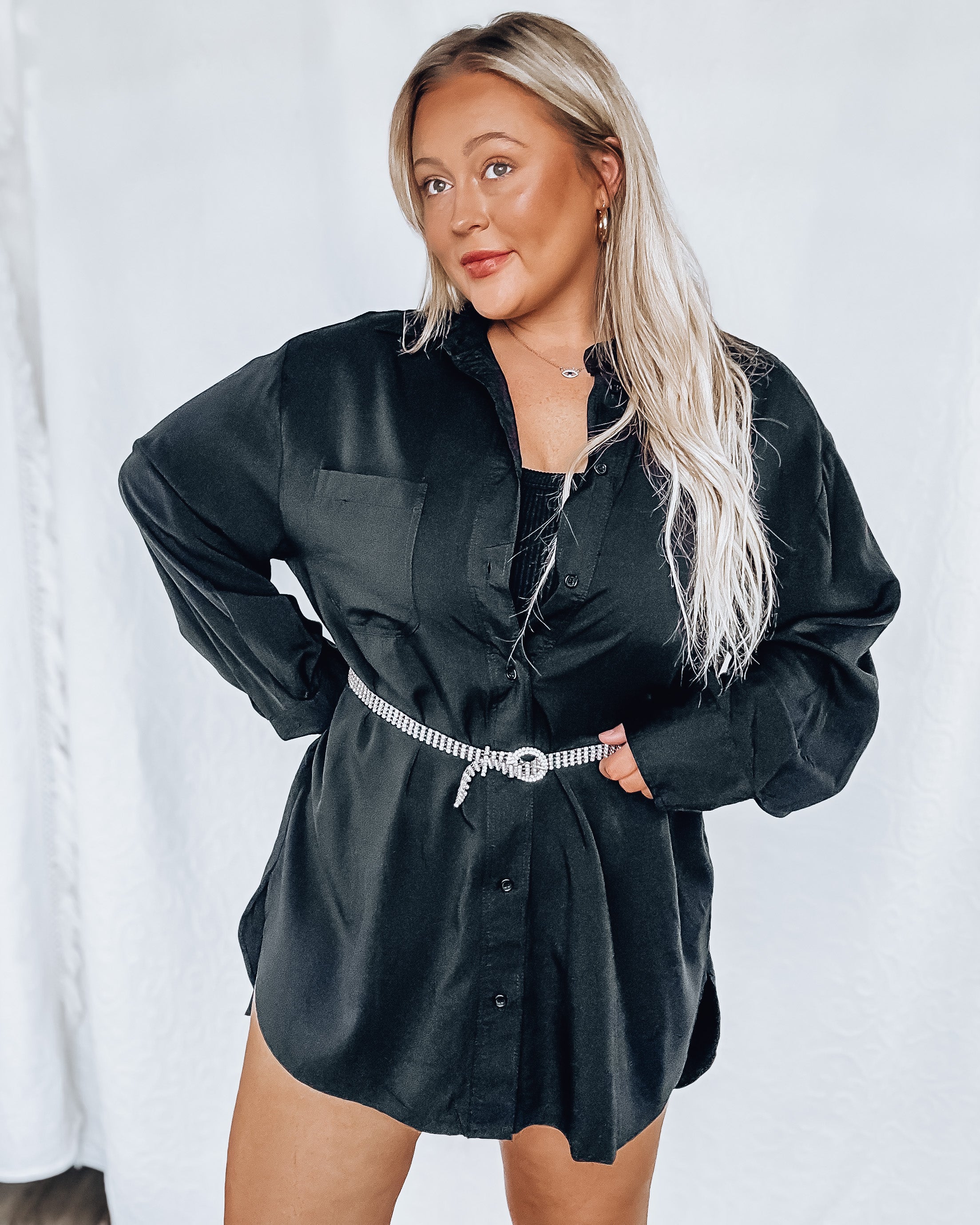 Back and Forth Blouse [black]