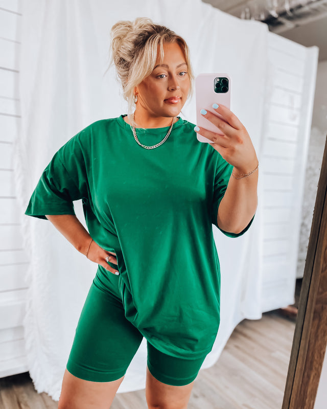 Call me Cozy Casual Set [kelly green]
