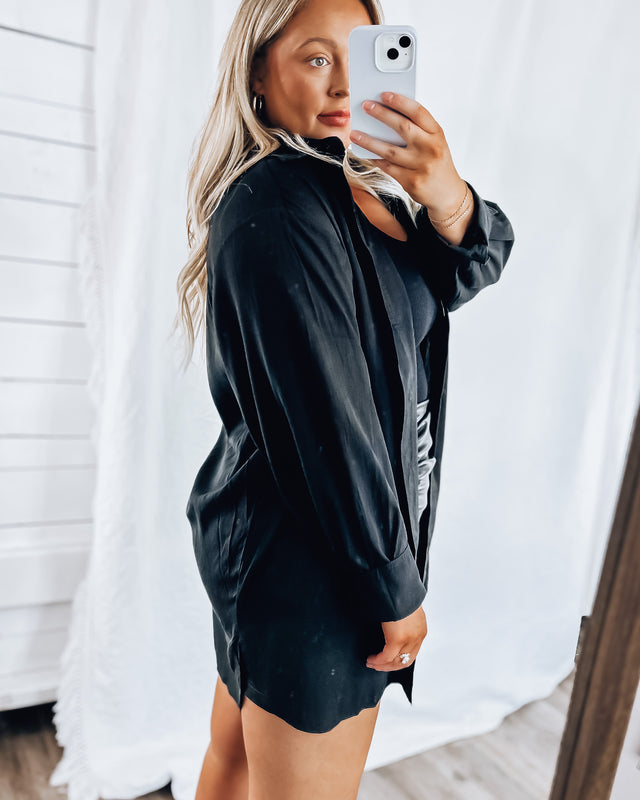 Back and Forth Blouse [black]