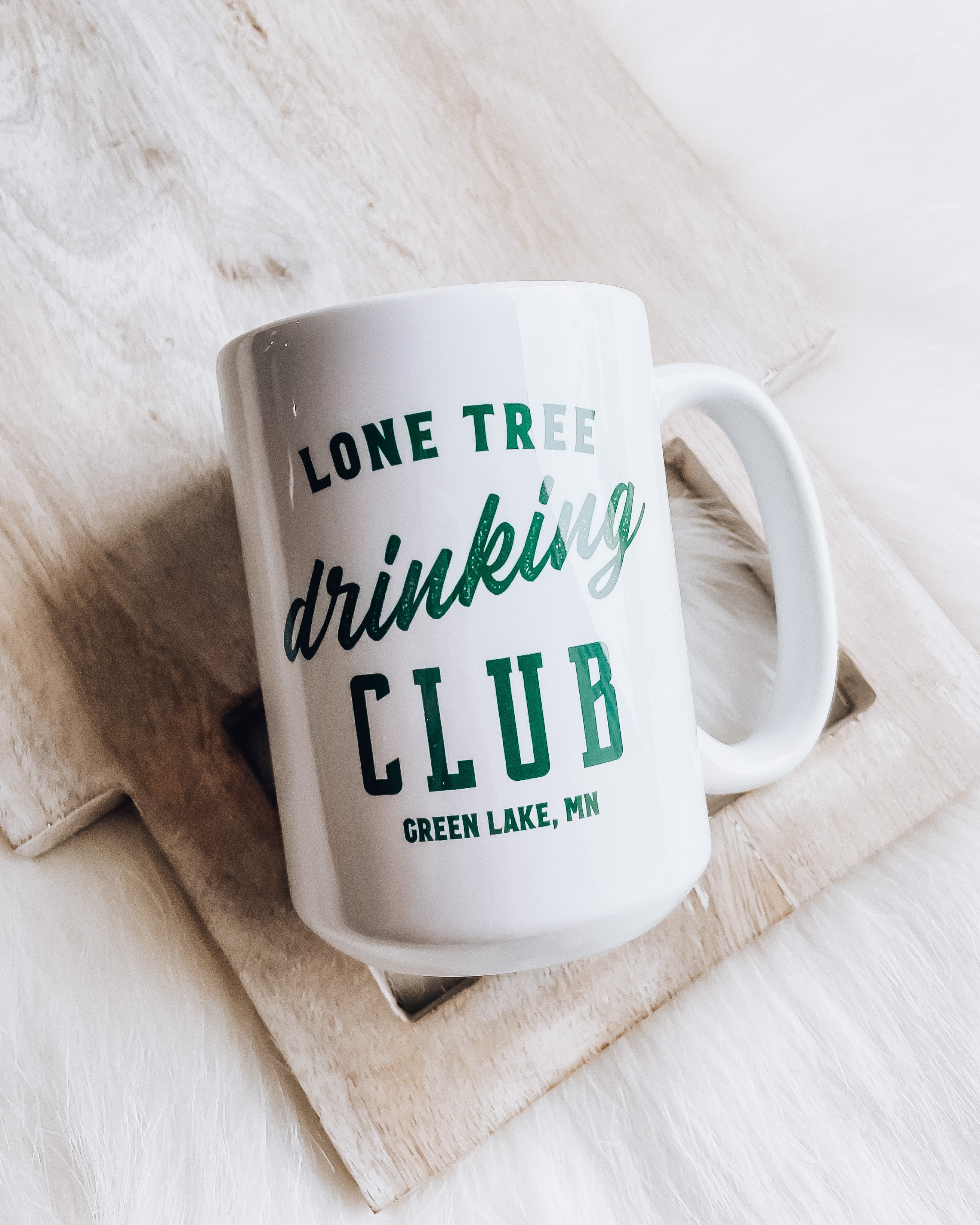 Lone Tree Drinking Club [ceramic mug]