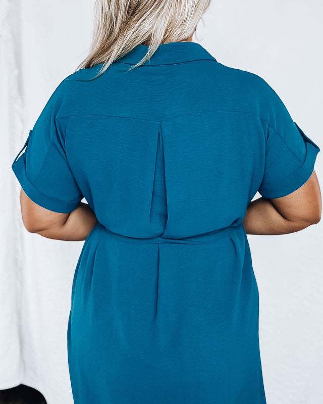 Set Sail Dress [teal]