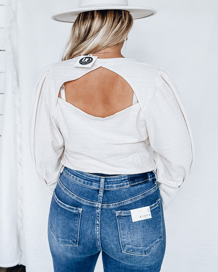 Home Sweet Home Blouse [beige]