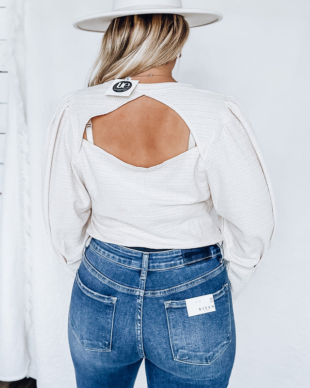 Home Sweet Home Blouse [beige]