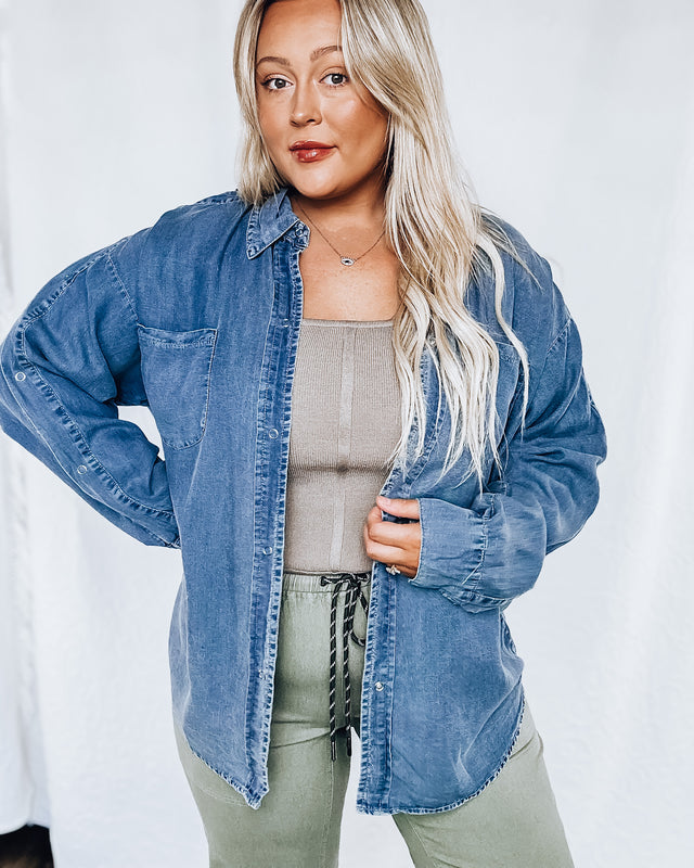 New Chapter Blouse [lt denim]