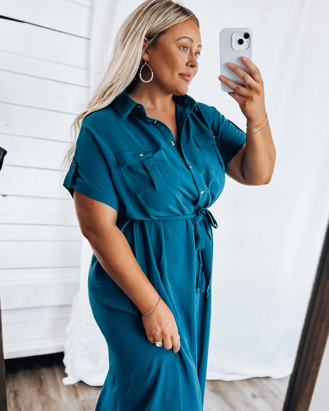 Set Sail Dress [teal]