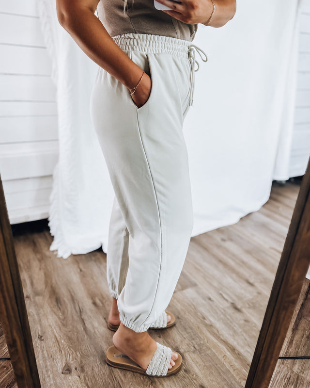 Calm & Collected Sweatpants [smokey taupe]