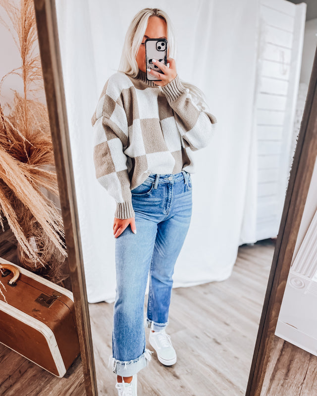 Lenni Mid Rise Jean [medium denim]