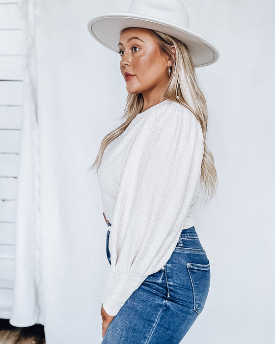 Home Sweet Home Blouse [beige]