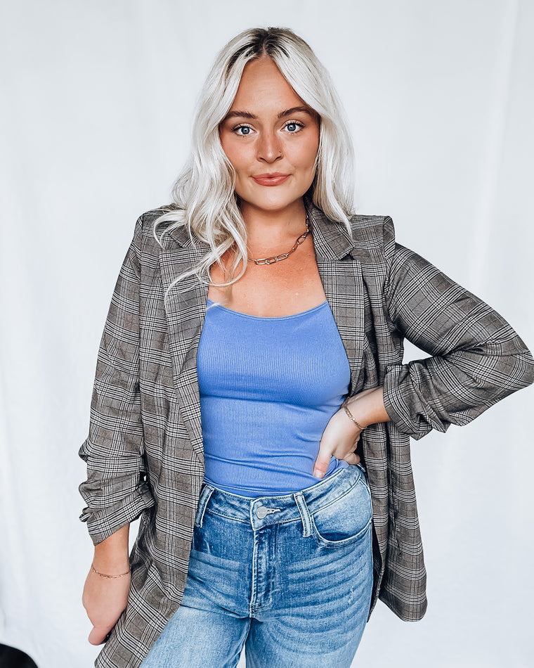 Plaid Blazer [multi]
