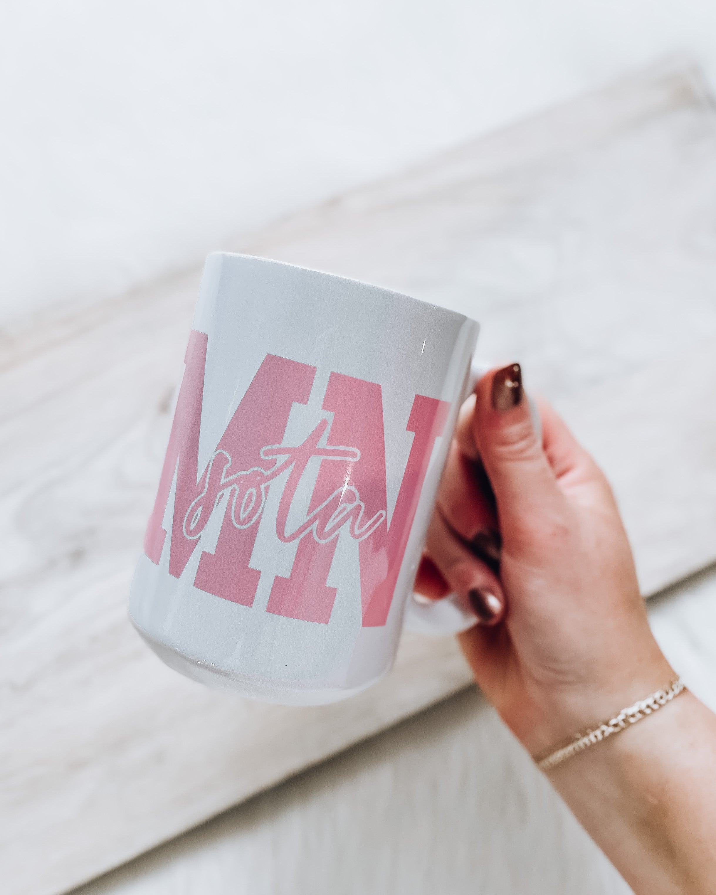 MN sota mug [pink]
